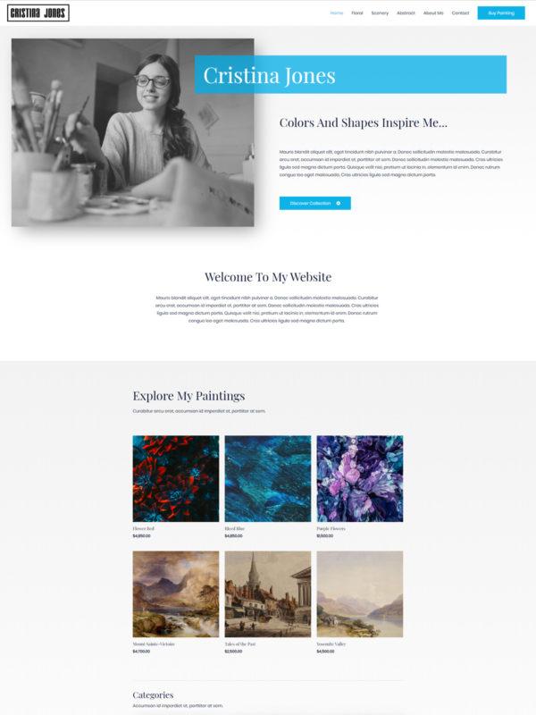 48. Freelance Artist Theme