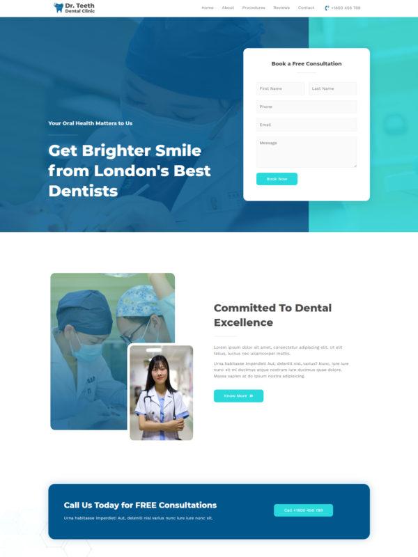 26. Dentist Clinic Theme